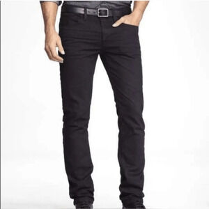 Express Rocco slim fit Straight Leg jeans black 31x32
